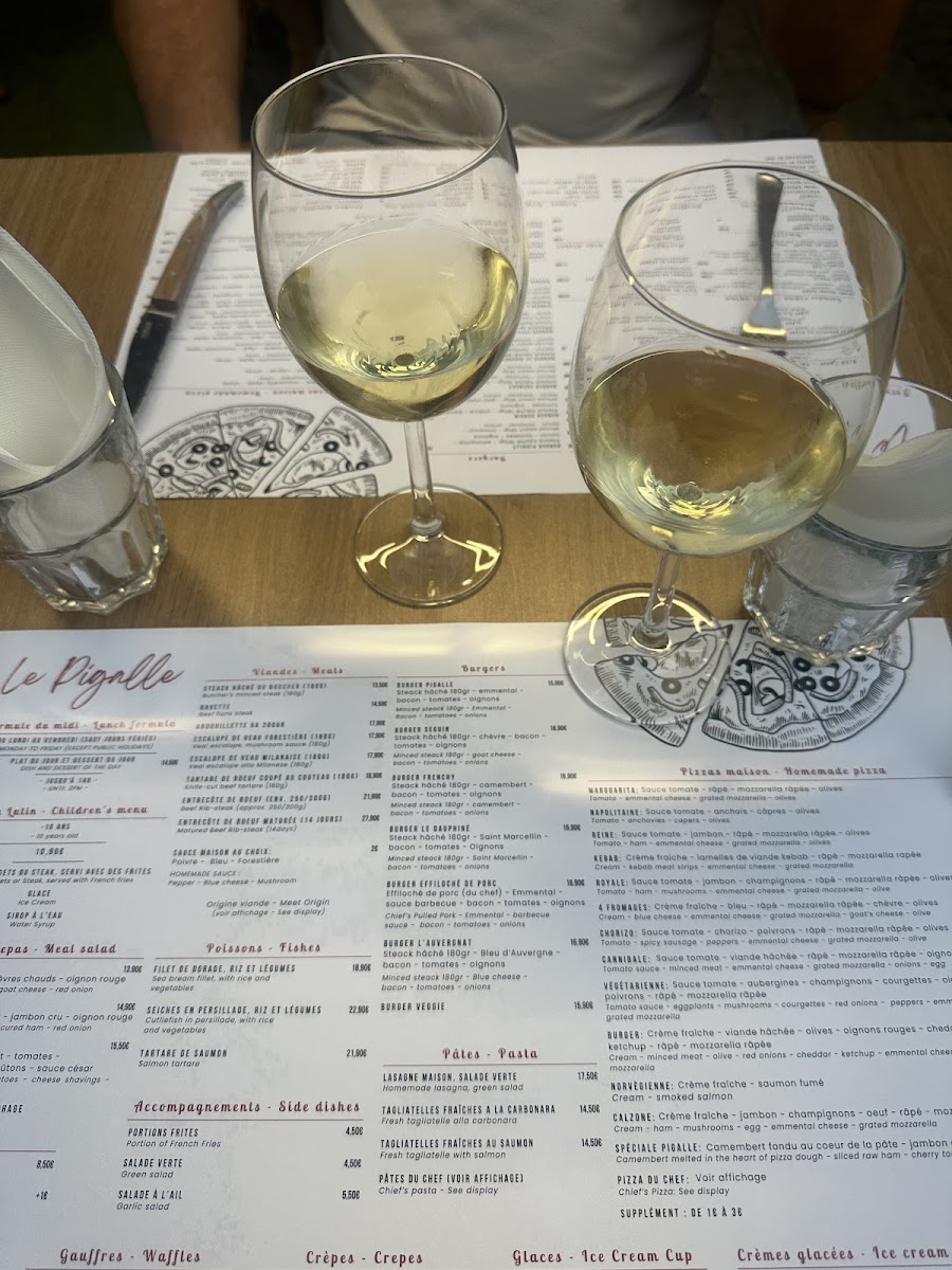 Le Pigalle Menu - Image 3