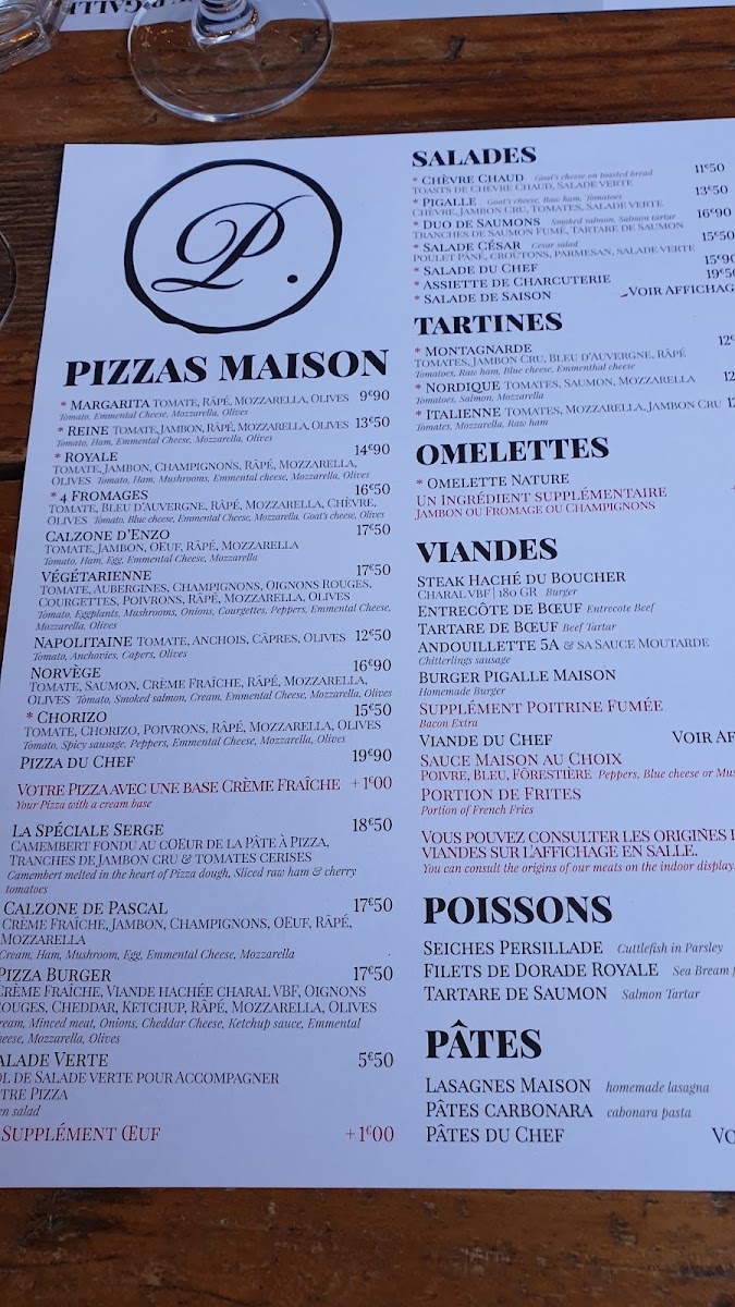 Le Pigalle Menu - Image 6